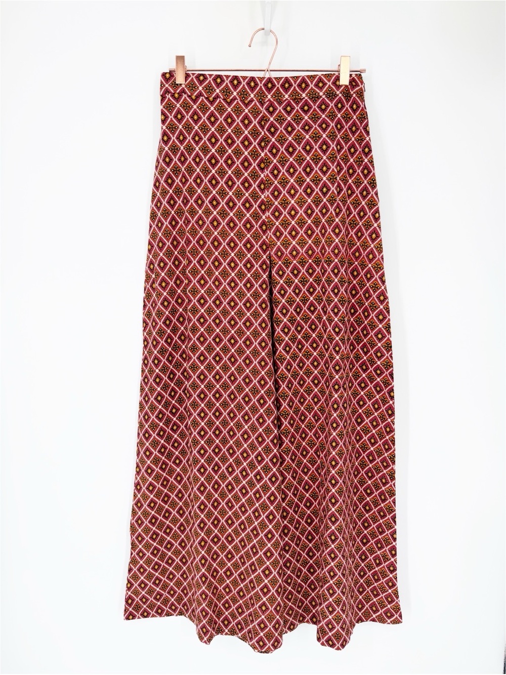 NWT Chakeris Charleston Wide Leg Pants Cotton Medium